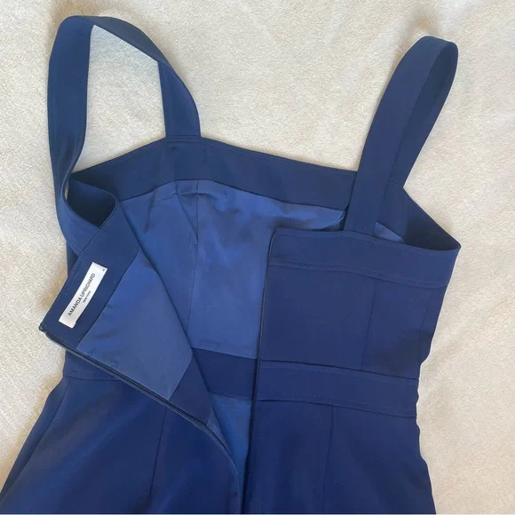 Amanda Uprichard Ace dress in navy - Picture 4 of 5